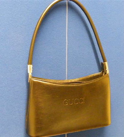4 Gucci handbag black leather