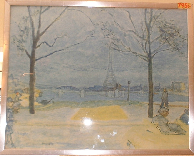 Bonnard Paris framed poster
