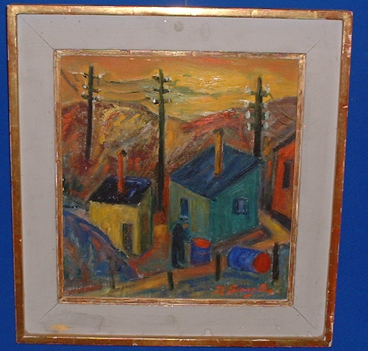 Xet,(1899-1970) Ascribed oil painting!